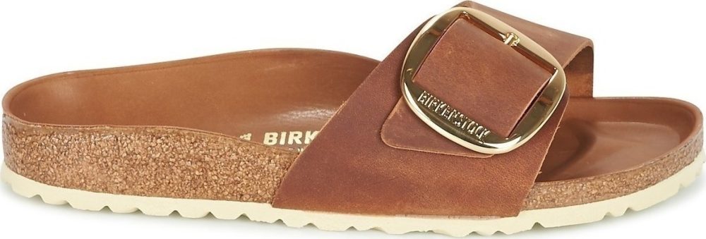 Madrid Big Buckle Δερμάτινα Σανδάλια Cognac - Image 2