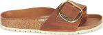 Madrid Big Buckle Δερμάτινα Σανδάλια Cognac - Image 2