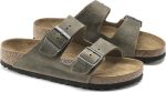 Arizona Soft Footbed Δερμάτινα Σανδάλια Faded Khaki - Image 3