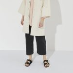 Arizona Big Buckle Nubuck Leather Σανδάλια Black - Image 7