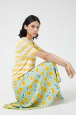 Midi Φούστα Με Yuzu Print - Image 5
