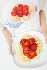 T-Shirt Με Print Spaghetti - Image 2