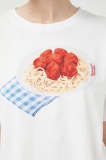 T-Shirt Με Print Spaghetti - Image 5