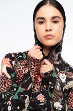Sacred Wild Fitted Active Zip Hoodie With Thumbholes - Image 12