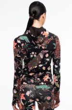 Sacred Wild Fitted Active Zip Hoodie With Thumbholes - Image 6