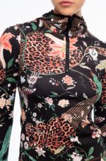 Sacred Wild Fitted Active Zip Hoodie With Thumbholes - Image 8