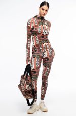 Mystic Bloom Sports Leggings - With Pockets - Image 13