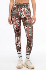 Mystic Bloom Sports Leggings - With Pockets - Image 2