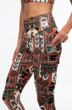 Mystic Bloom Sports Leggings - With Pockets - Image 9