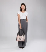 Τσάντα Ώμου Peace & Love Σε Ροζ - Image 2