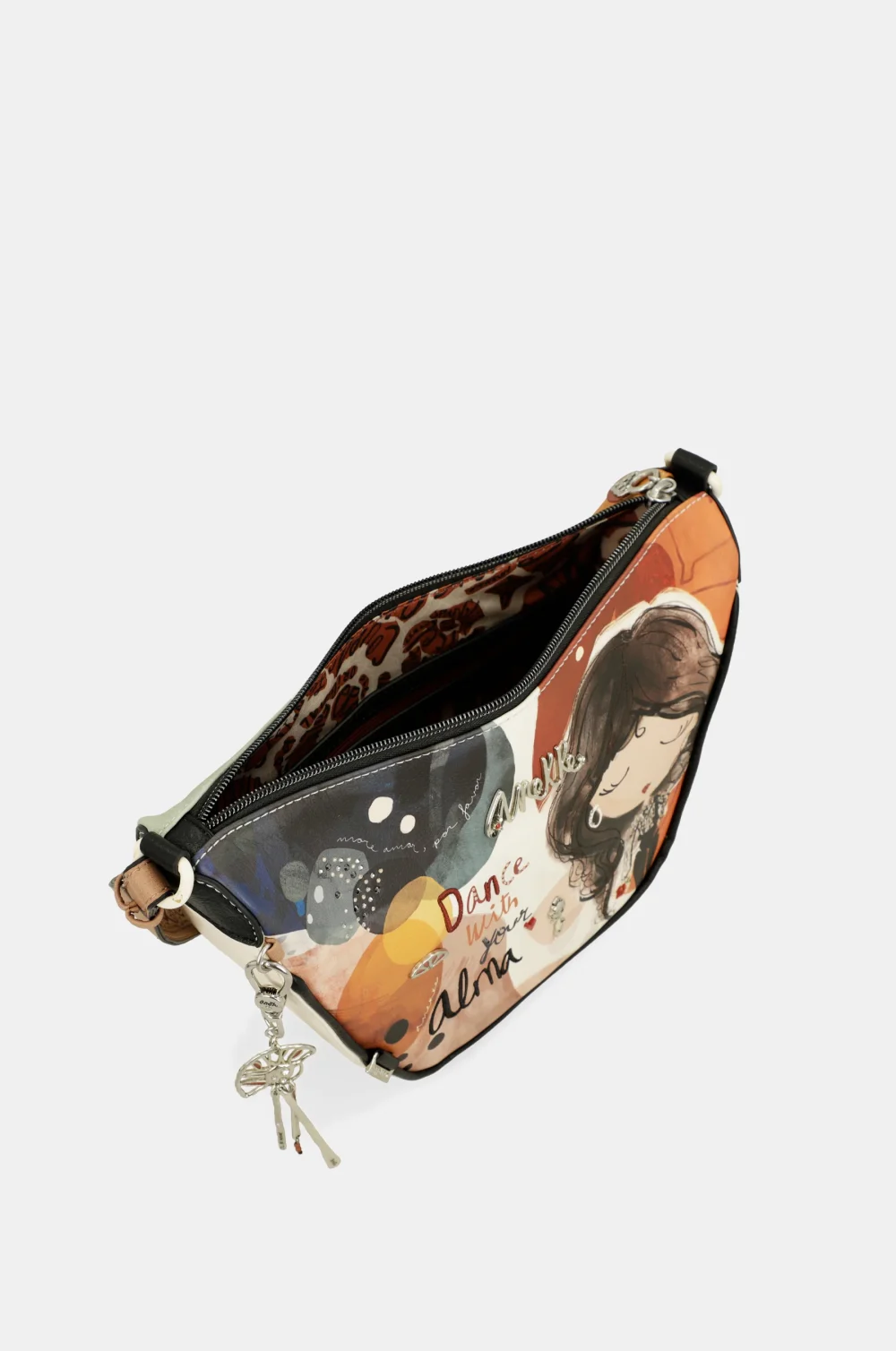 Οβάλ Τσάντα Χιαστί Alma - Image 6