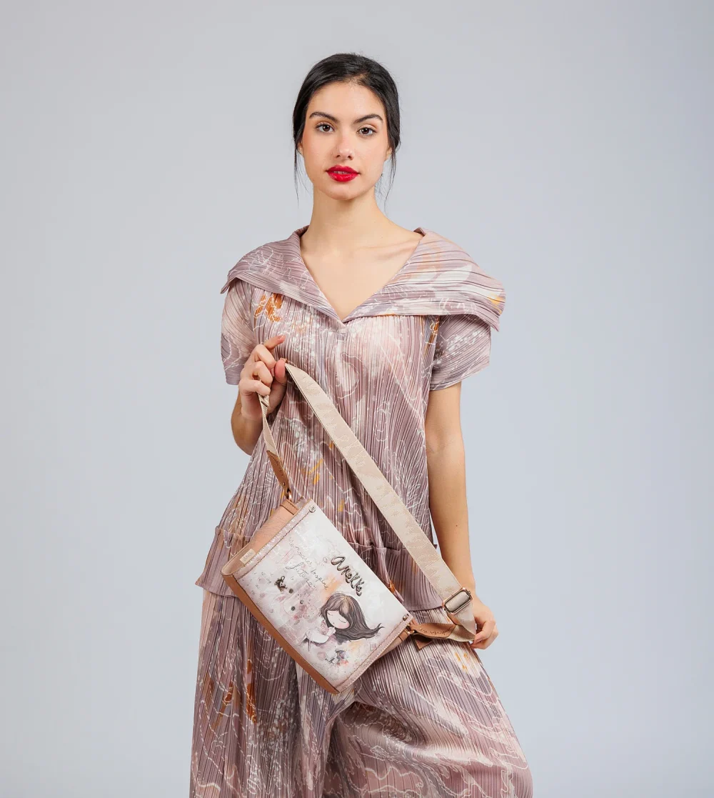 Μεσαία Τσάντα Χιαστί Memories - Image 2