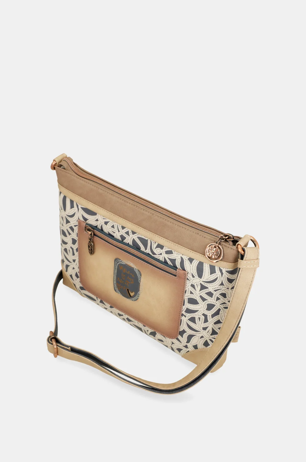 Μεγάλη Τσάντα Χιαστί Με Σχέδιο Memories - Image 9