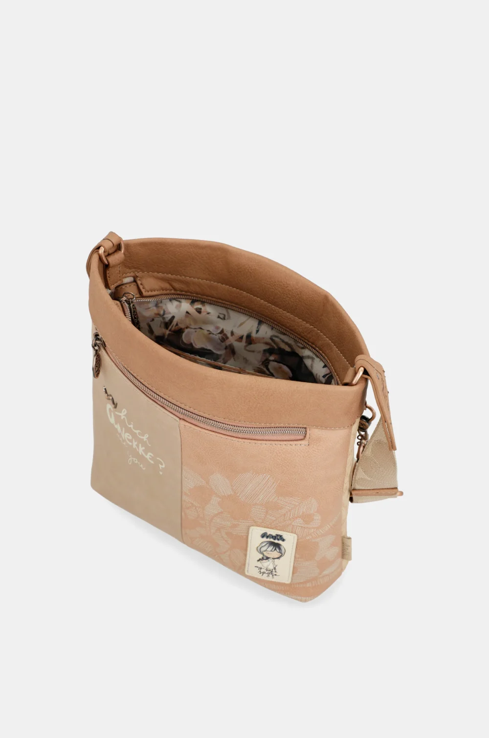 Τετράγωνη Τσάντα Χιαστί Memories - Image 7