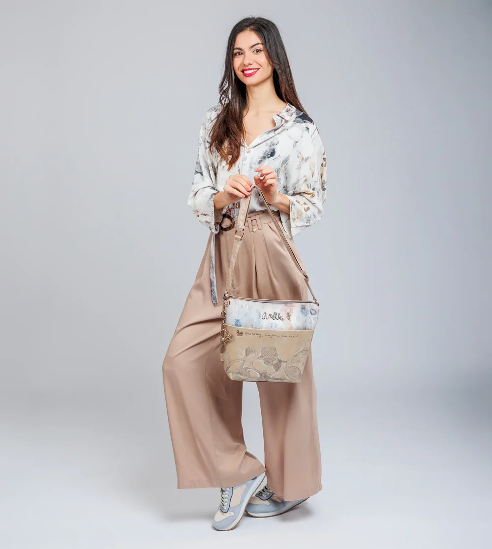 Μεγάλη Τσάντα Χιαστί Με Μπροστινή Θήκη Memories - Image 2