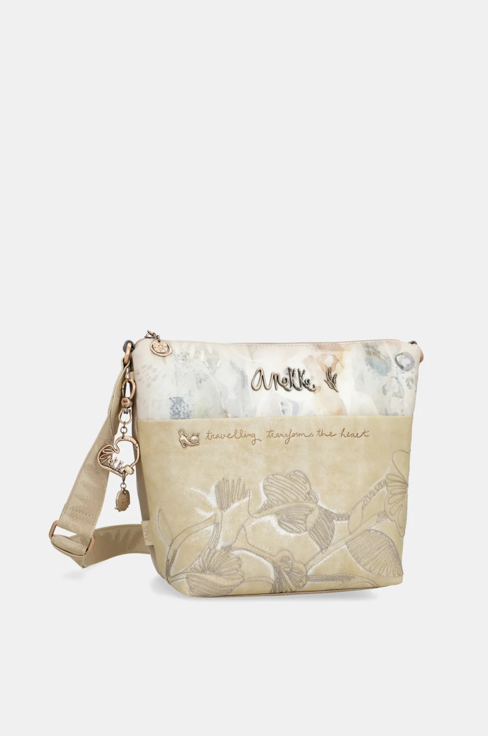 Μεγάλη Τσάντα Χιαστί Με Μπροστινή Θήκη Memories - Image 3