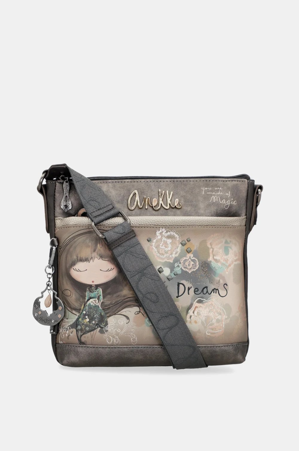 Τσάντα Χιαστί Real Με Μπροστινή Τσέπη - Image 8