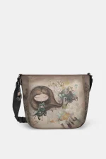 Οβάλ Μεσαία Τσάντα Χιαστί Real