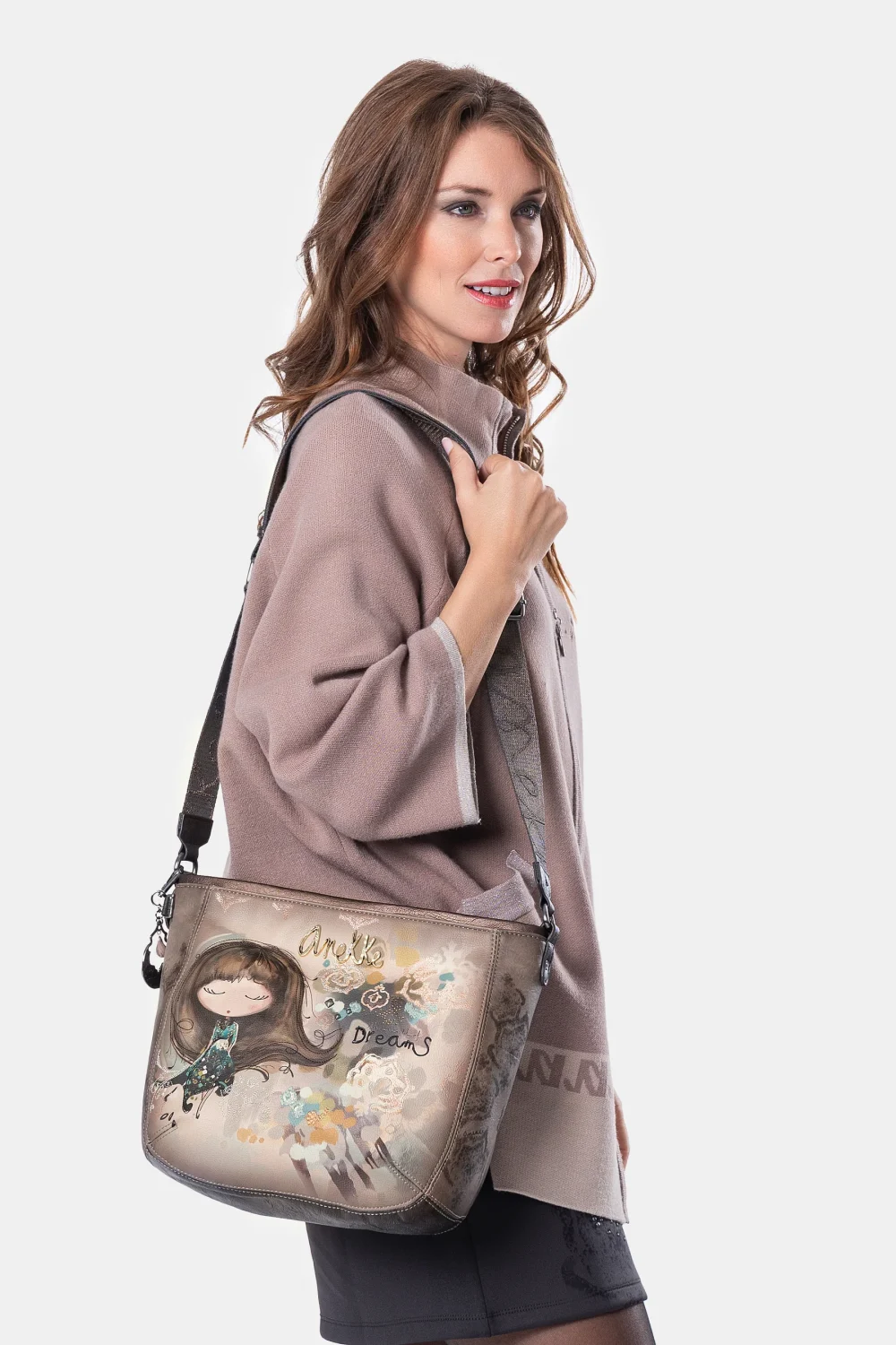 Οβάλ Μεσαία Τσάντα Χιαστί Real - Image 2