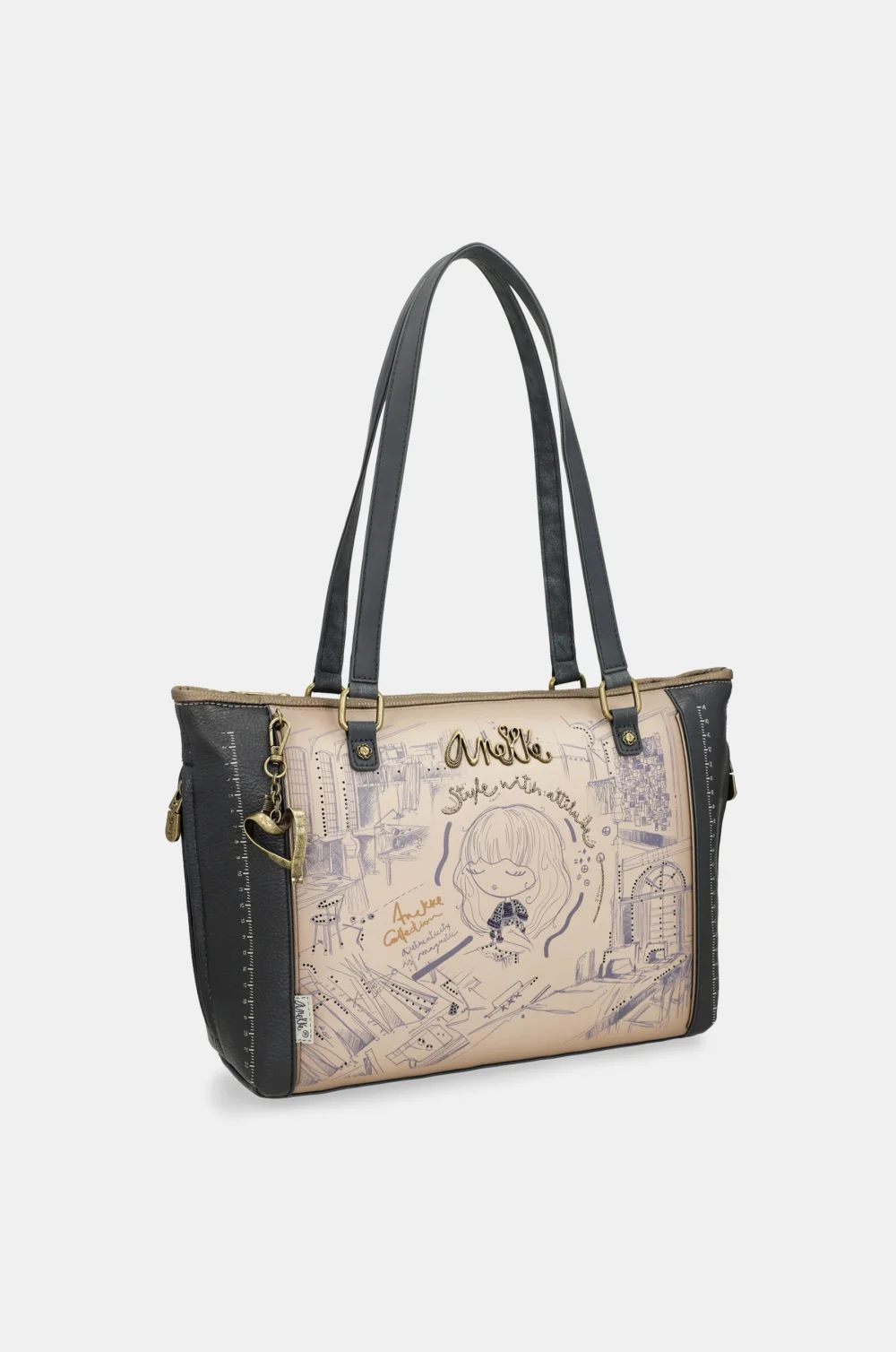 Τσάντα Shopper Studio Με Ιμάντα Ώμου - Image 6