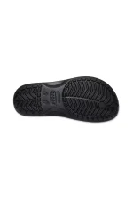 Unisex Crocband Flip - Black/Slate Grey - Image 4