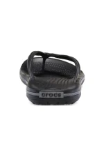 Unisex Crocband Flip - Black/Slate Grey - Image 5
