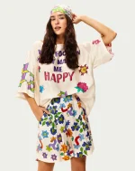 Dina Plated Shorts