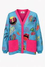 No Bad Vibes Jacket - Turquoise
