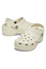 Womens Classic Platform Clog - Bone - Image 2