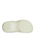 Womens Classic Platform Clog - Bone - Image 4