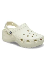 Womens Classic Platform Clog - Bone - Image 5