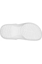 Womens Classic Platform Clog - White - Image 4
