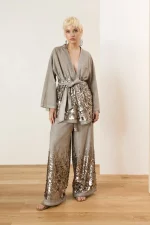 Lumiere Sequin Kimono - Image 3