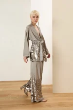 Lumiere Sequin Kimono - Image 6
