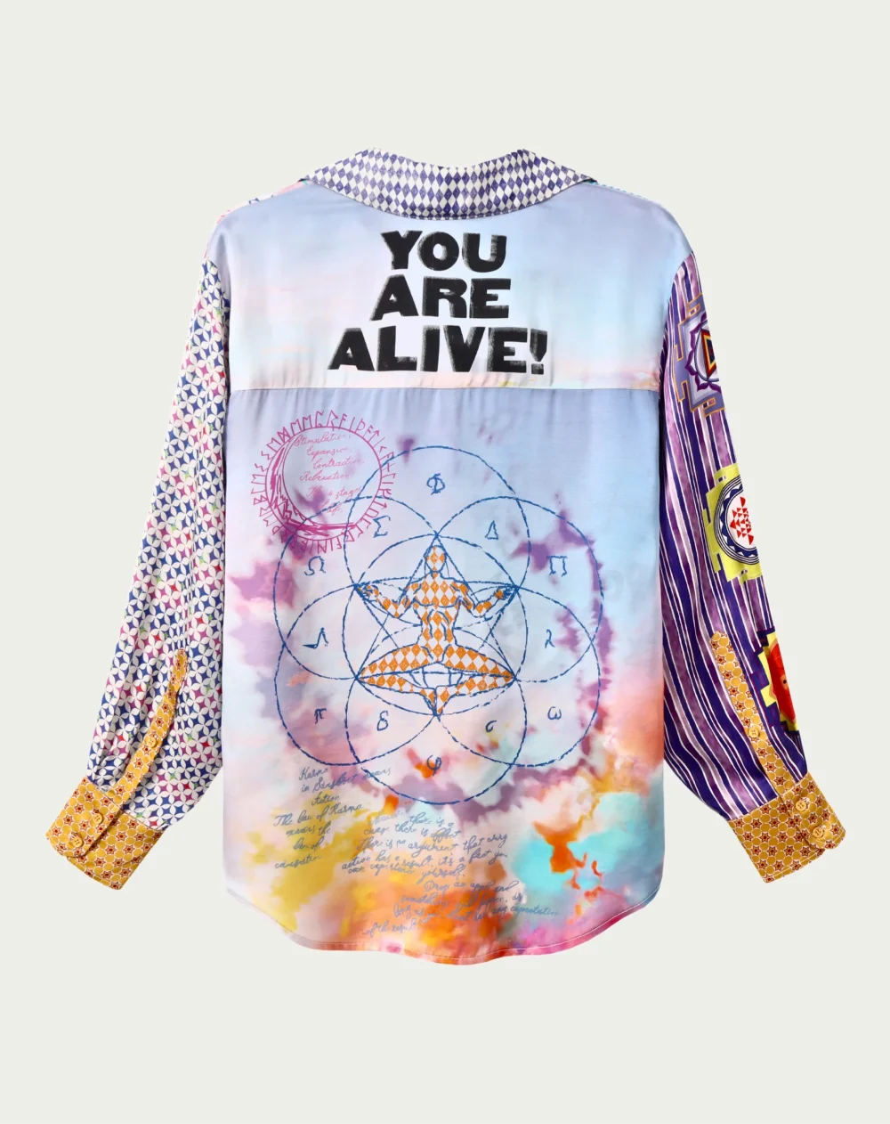 Isabel Runic Whisper Printed Shirt - Image 5