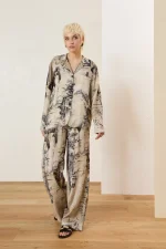 Ethereal Landscape Wide-Leg Trousers - Image 4