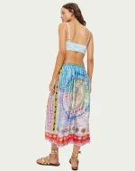 Vanessa Runic Whisper Printed Skirt - Image 2