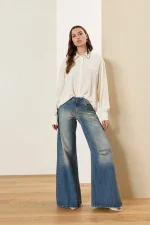 Pearl Grace Embellished Collar Shirt - Image 4