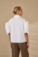 Etoile Statement Sleeve Shirt - Image 7