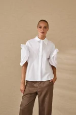 Etoile Statement Sleeve Shirt - Image 2