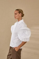 Etoile Statement Sleeve Shirt - Image 4