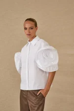 Etoile Statement Sleeve Shirt - Image 5