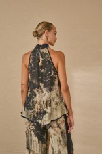 Terra Silk Halter Top - Image 6