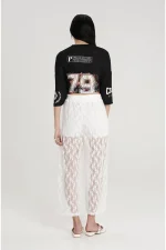 Naturalistic Pants - Lace - Image 2