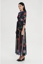 Epoque Long Dress - Mesh - Image 2