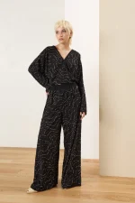 Midnight Flow Wide-Leg Pants - Image 4