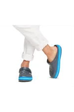Unisex Crocband - Charcoal/Ocean - Image 3