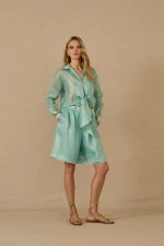 Aqua Elan Tailored Shorts - Image 4