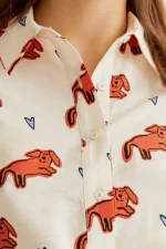 Tochi Print Shirt - Image 4