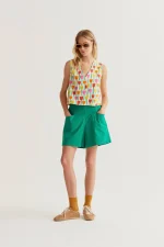 Tulip Print Vest - Image 5